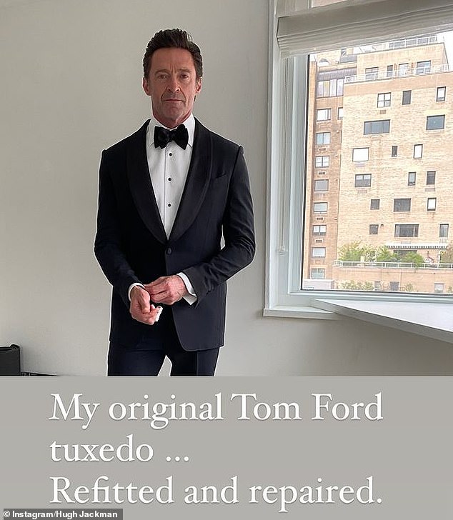 'My original Tom Ford tuxedo.  Reconditioned and repaired