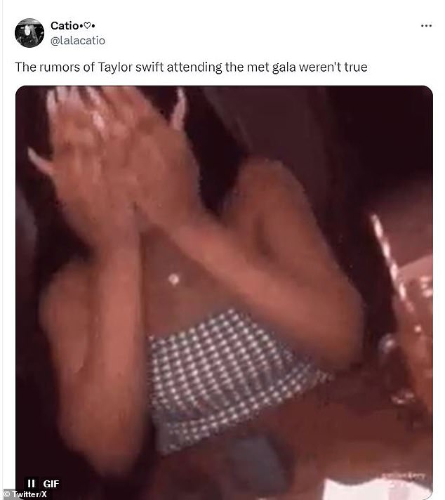 1715055495 754 Taylor Swift devastates fans after missing the Met Gala for