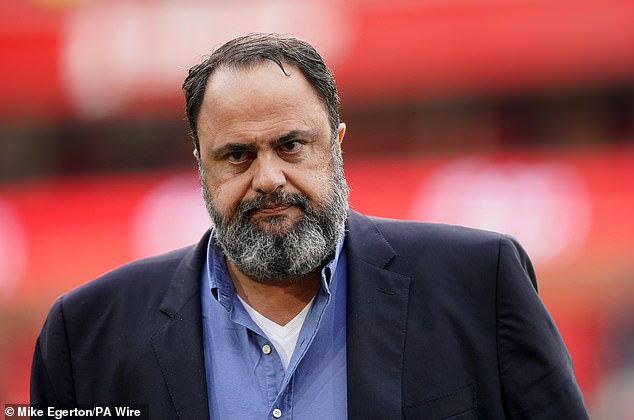 Forest owner Evangelos Marinakis will be disappointed with the appeal panel's decision.