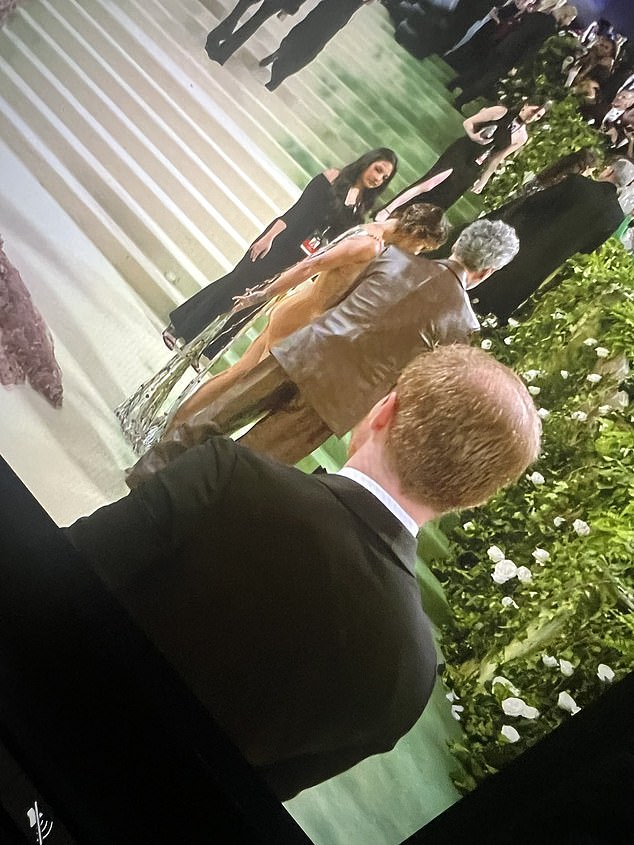 He was spotted last night behind Rita Ora and Taika Waititi at the Met Gala.