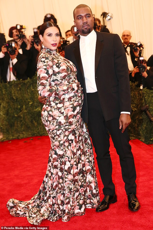 Kim's first appearance at the Met Gala came in 2013, when she was heavily pregnant with her first child, North, and was only invited as Kanye's date.