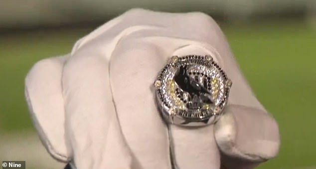 The rings would cost approximately $50,000 each, costing the league $2.2 million.