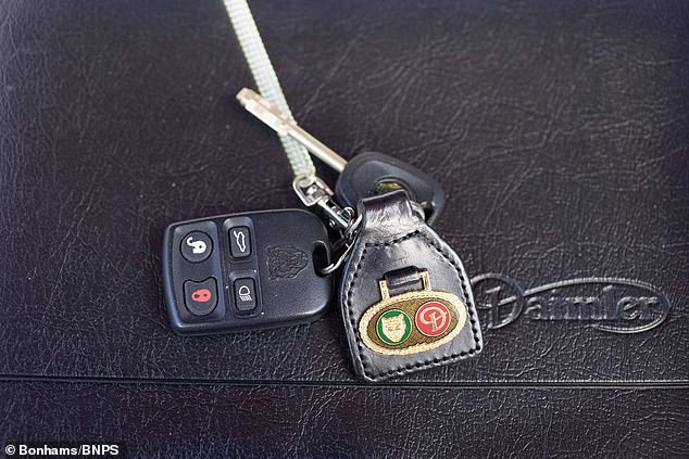 The anonymous new owner bought the keys to the vehicle for more than the £50,000-£60,000 the car was estimated to cost.