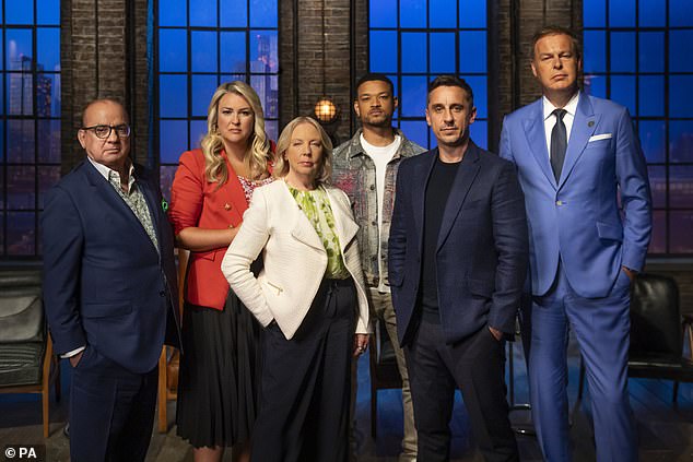 Speaking in an interview with The Times, the business tycoon and CEO Diary podcaster (pictured with his Dragons' Den co-stars) revealed how he once shared the stage with the American politician.