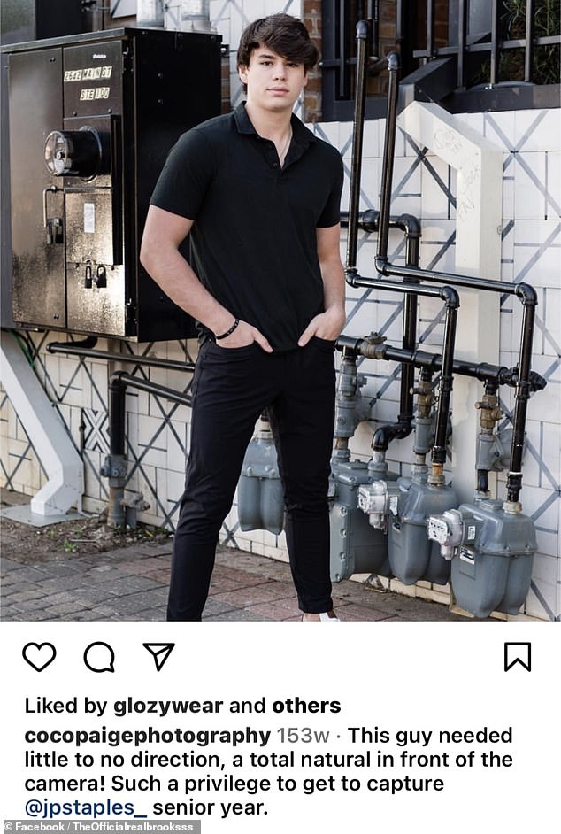 The 21-year-old deleted his social media profiles, but was praised as an ideal role model in this 2021 Instagram post.