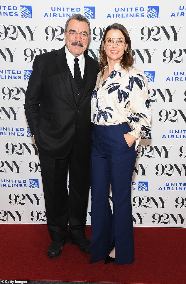 At Tuesday's event, Bridget also posed with Selleck, 79, who discussed her Hollywood career in the new book, which is available in stores now.