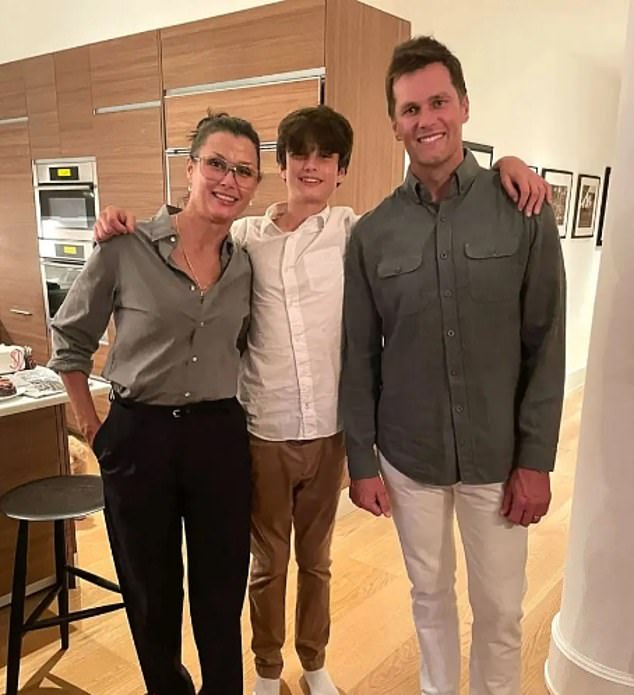 During the Netflix special, Brady was mercilessly mocked for his personal life, including jokes about his breakup with his then-pregnant girlfriend Bridget; the two are seen with their son Jack.