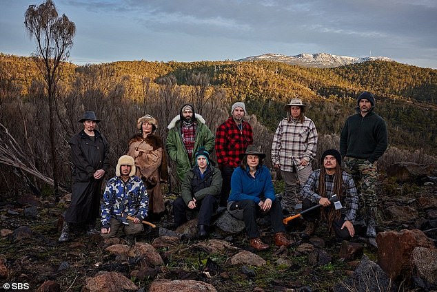 Right-wing political activist Matt Walsh has slammed the Australian version of TV show 'Alone' for being woke. Pictured is the cast of Alone Australia.