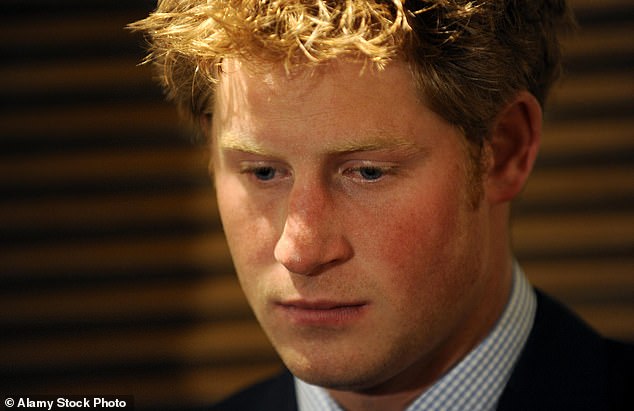 Prince Harry was the best friend of Henry 'Henners' van Straubenzee. Above: Harry at the launch of the Henry van Straubenzee Memorial Fund