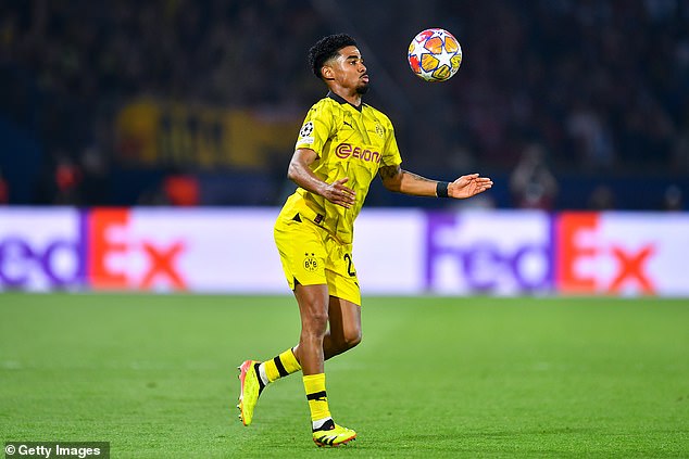 Former Chelsea defender Ian Maatsen put in an encouraging performance in Dortmund's win