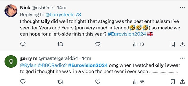 1715161505 870 Eurovision fans share concern for Olly Alexanders shaky vocals as