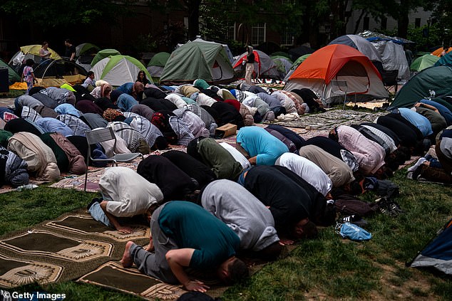 On Friday, images of students and teachers on campus raised eyebrows as large numbers of people were seen participating in an Islamic call to prayer on campus.