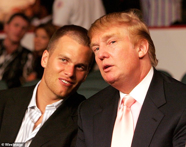 The former wide receiver also suggested that Brady supports former President Donald Trump.