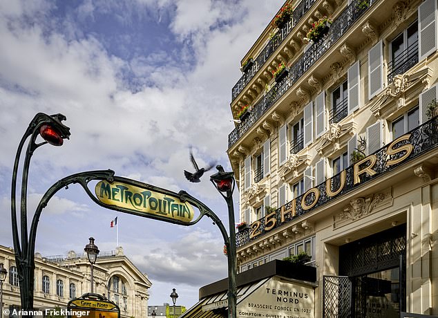 Ted describes the 25hours Hotel Terminus Nord as 