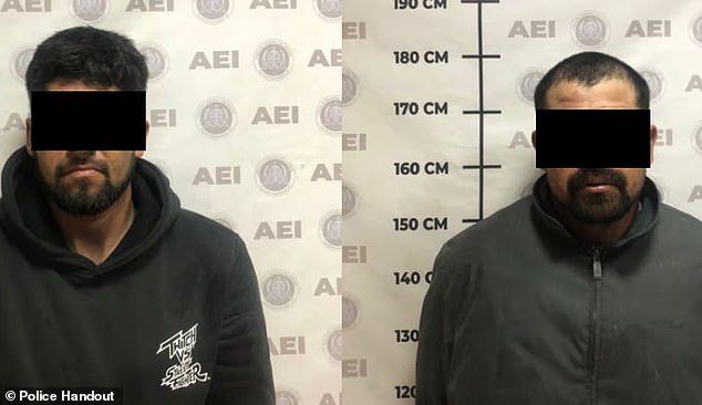 The brothers Jesús Gerardo García Cota and Cristian Alejandro García were two of the three suspects arrested