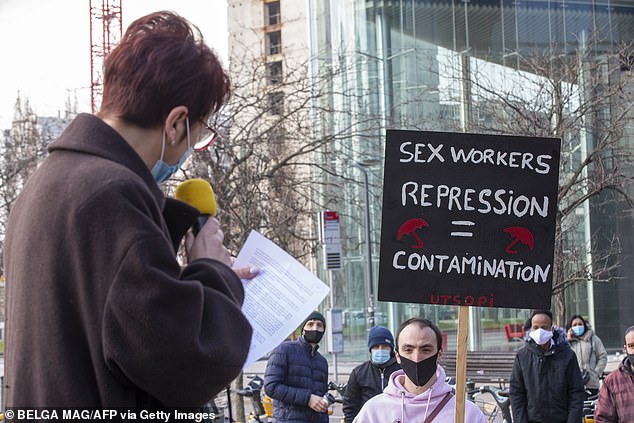 Sex workers also have access to family and unemployment benefits, as well as annual leave rights (File image)