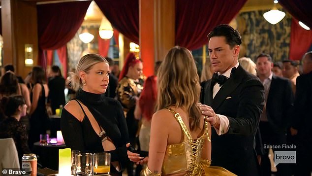 The star, 38, went out of her way to not let her cheating ex Tom Sandoval talk to her at a party shown in the season finale, despite criticism from Tom and co-star Lala Kent.