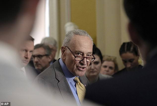 Senate Majority Leader Chuck Schumer, D-N.Y., said Wednesday that he expects the Senate bill to pass before a Friday deadline.