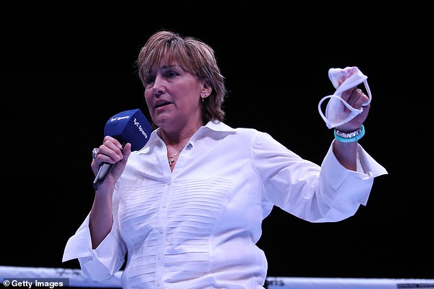 Martin was photographed in the ring at a boxing event she promoted in August 2020 in Daytona Beach, Florida.