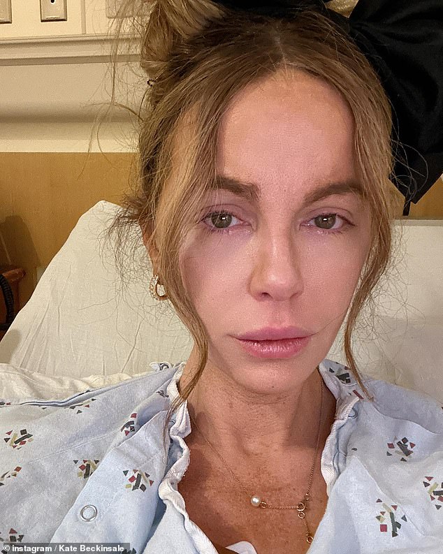 In March she was hospitalized for an undisclosed illness and posted tearful selfies to her Instagram page.