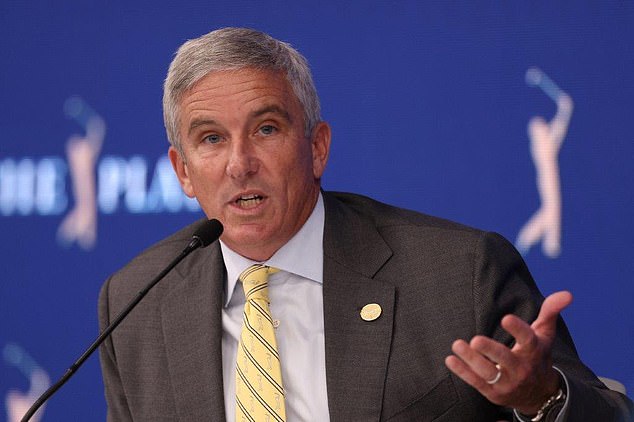 PGA Tour commissioner Jay Monahan (pictured) will also be on the subcommittee