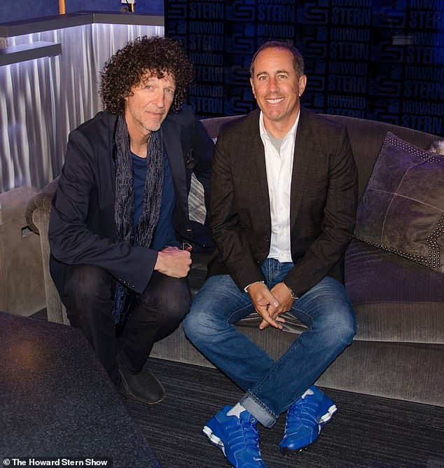 Seinfeld had been a frequent guest on Howard Stern's radio show in the '90s, but faced criticism in 1993, when the comedian, then 38, began dating 17-year-old Shoshanna Lonstein.