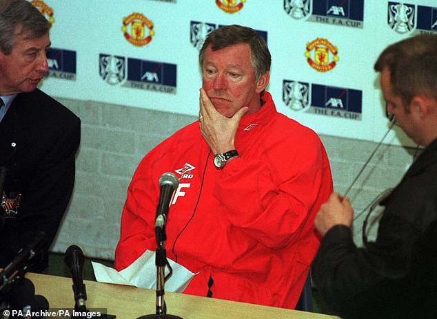 Keown also spoke about how he would stop Sir Alex Ferguson (pictured) from approaching the referees.