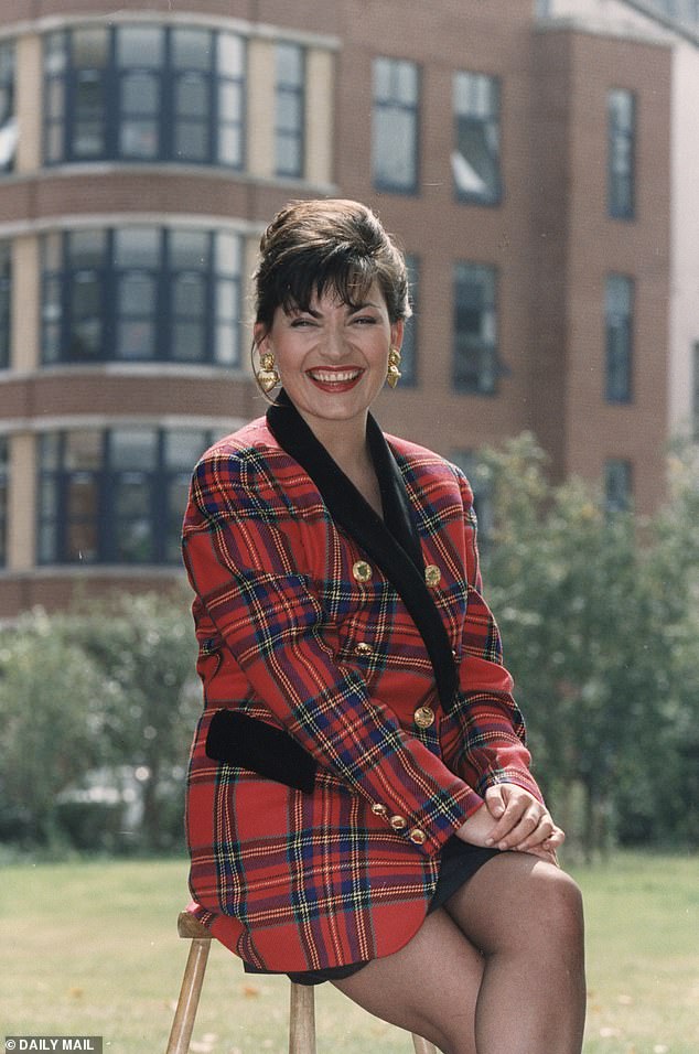 Lorraine turned down a place at university to start working on her local newspaper, The East Kilbride News, and then got a job as a researcher for the BBC (pictured in 1997).