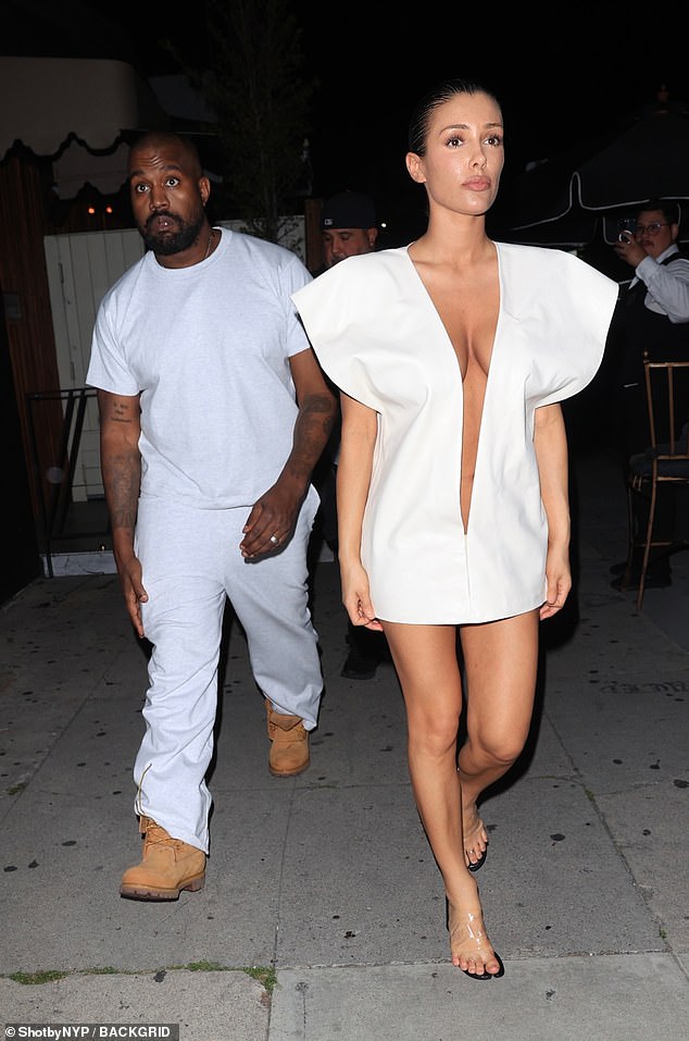 Kanye West and Bianca Censori. Bianca's uncle was sentenced to death before the sentence was overturned.