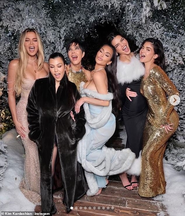 Her sisters, Kim, Kourtney, Khloé and Kylie, have 13 children between them, ranging from four months to 14 years old.