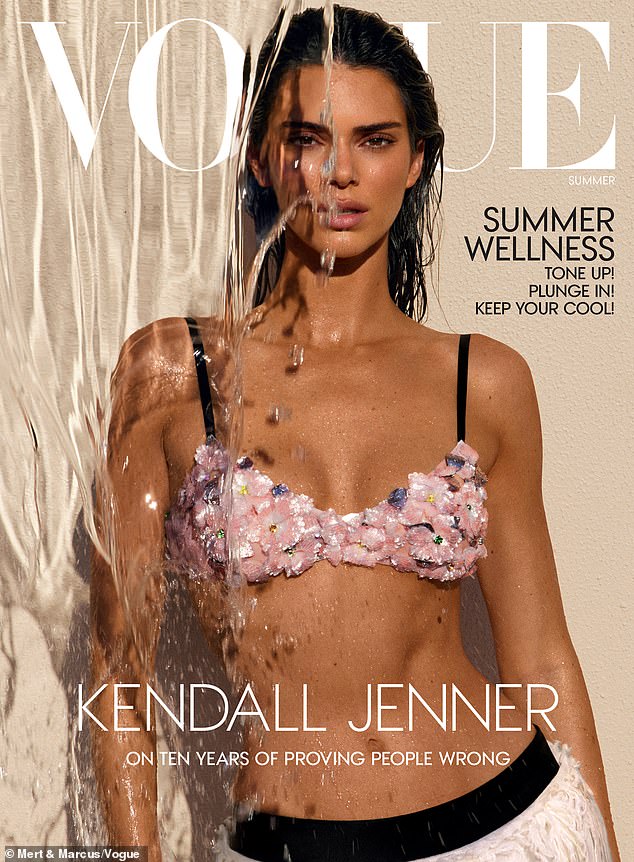 During a stunning new photo shoot with Vogue, Kendall explained: 