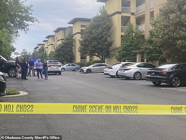 The horrific incident took place at Fortson's off-base residence, an apartment complex at 319 Racetrack Road in Okaloosa County, Florida.