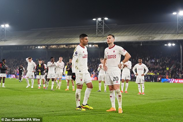 The Dutch side suffered a humiliating 4-0 defeat at Selhurst Park against Palace on Monday