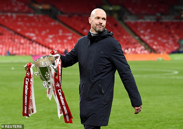 Ten Hag has struggled to replicate his successful first season in charge at Old Trafford.