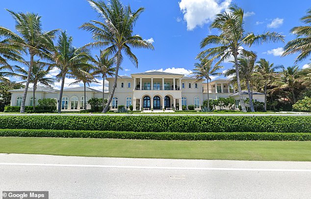 The Palm Beach mansion where Trump's fundraiser was held is the crown jewel in Paulson's massive real estate portfolio.