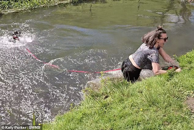 The owner, an assistant teacher from Derbyshire, said five-year-old Winnie 