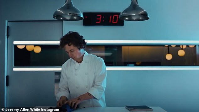 In the sneak peek, shared to his Instagram on Thursday morning, the handsome 33-year-old actor, who plays chef Carmen 'Carmy' Berzatto on the FX original series, can be seen alone, in the middle of the night, in your restaurant.