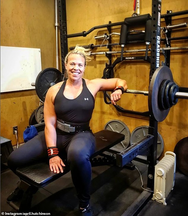 Team Canada weightlifter April Hutchinson (pictured) criticized the teenager as a 