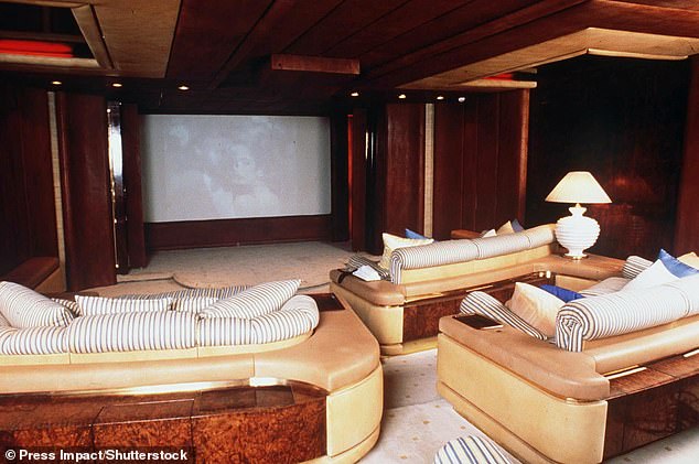 The Trump Princess even included a movie theater.