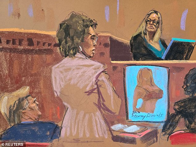 The adult film star has spent the last two days testifying on the witness stand at Trump's criminal trial in Manhattan.