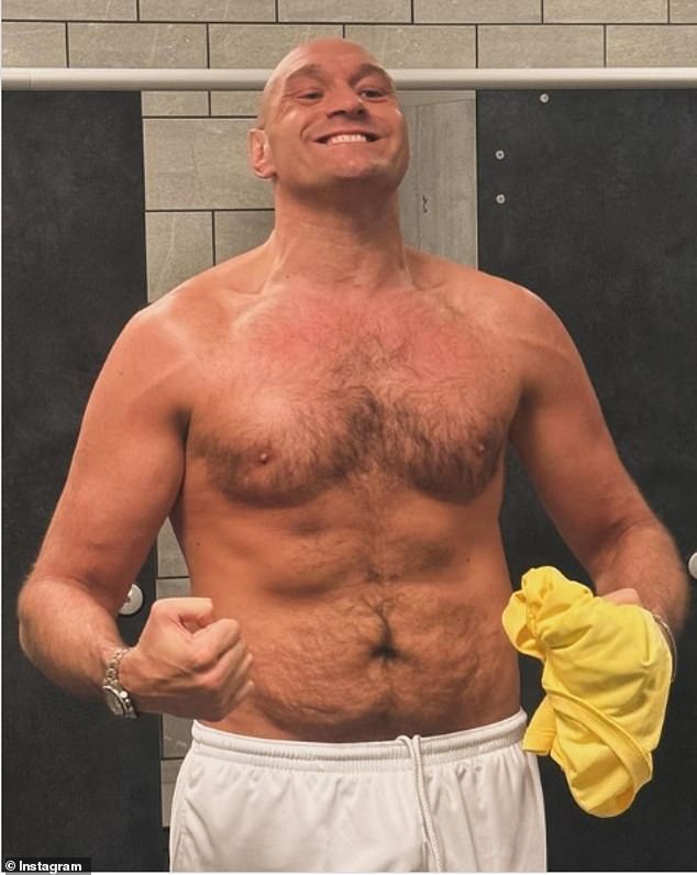 The Gypsy King impressed his followers when he published his new physique on Instagram