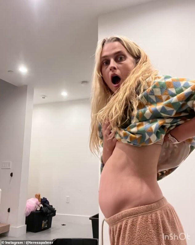 The Australian actress, 38, shared a heartbreaking video on Instagram on Friday documenting the moment she found out she was expecting another baby.