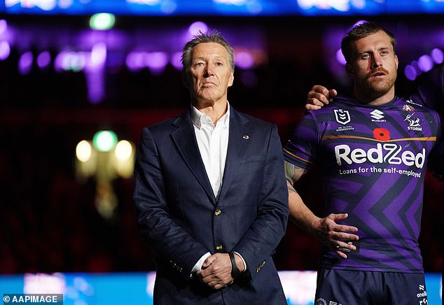 Bellamy has always found a way to replace champion players with new champion players, such as Cameron Munster (pictured during the Anzac Round)