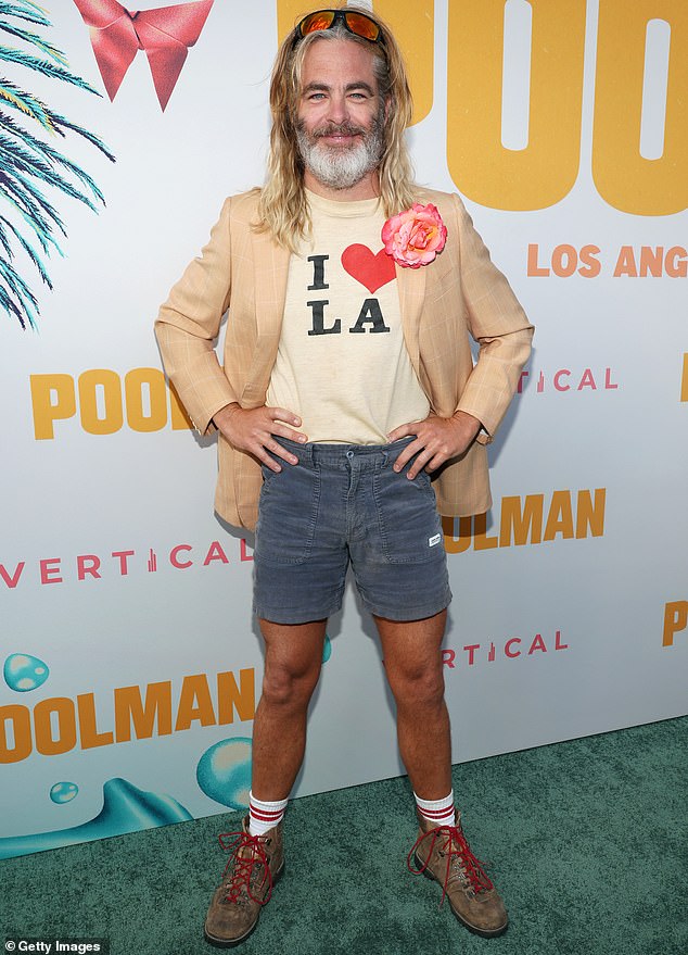 He cut a particularly striking figure at the Los Angeles premiere of Poolman, staged late last month at Quentin Tarantino's Vista Theatre.