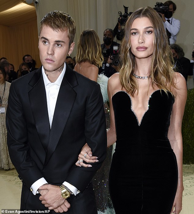 Months later, Justin rekindled his 2016 fling with Hailey, 27, and they tied the knot in September; seen in 2021