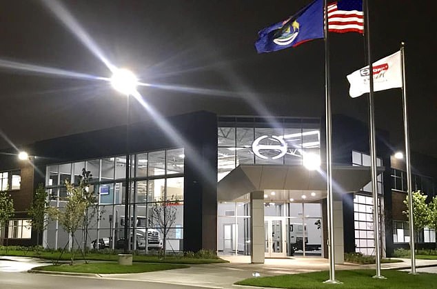 Japanese manufacturer Hino Motors accepted the payments after receiving allegations that certain models' carbon emissions exceeded regulatory limits. The company's US base in Michigan is seen here.