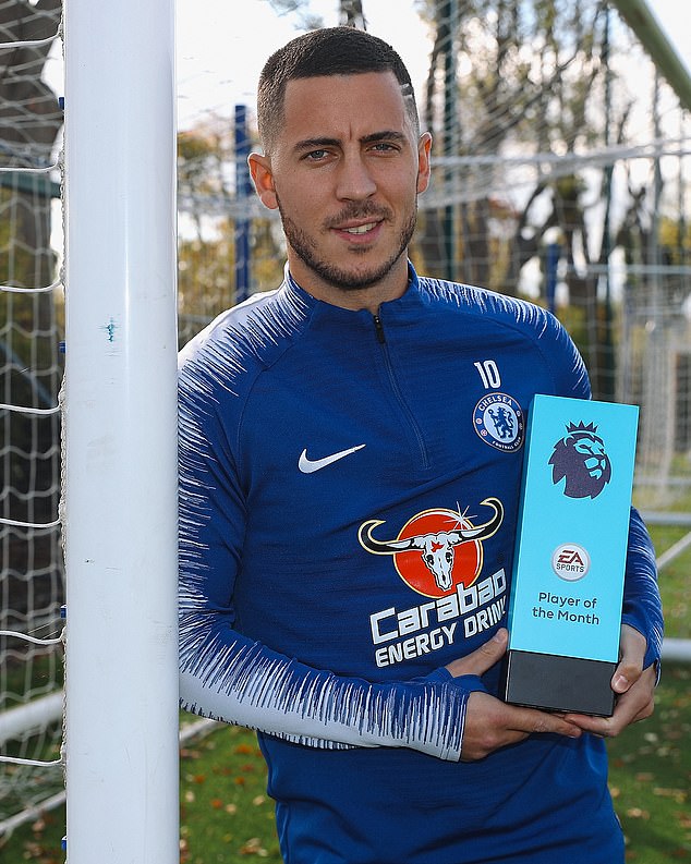 Palmer is Chelsea's first Player of the Month award winner since Eden Hazard in September 2018.