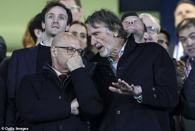 Sir Dave Brailsford (left) has been authorized by Sir Jim Ratcliffe (right) to rebuild Carrington.