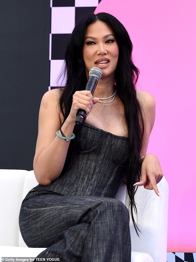 Now, Kimora has spoken out about her daughter's controversial and brief romance and said that she was not happy when she saw the images. She was seen last year.