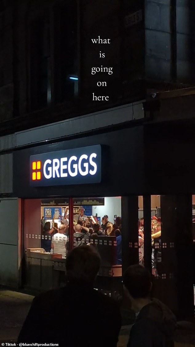 The rave may have been held at the chain's Northumberland Street store, as Gregg's roots run deep in Newcastle, where he opened his first store on High Street in Gosforth in 1951.